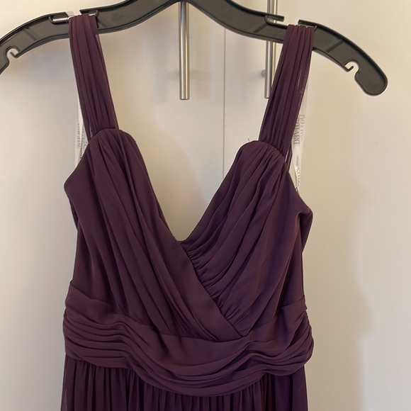 David's Bridal Dresses & Skirts - David’s Bridal Size 6 Plum Bridesmaid Dress